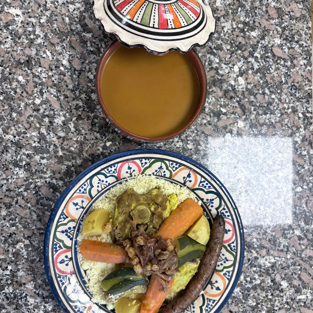 Couscous merguez fait maison O'COUSCOUS