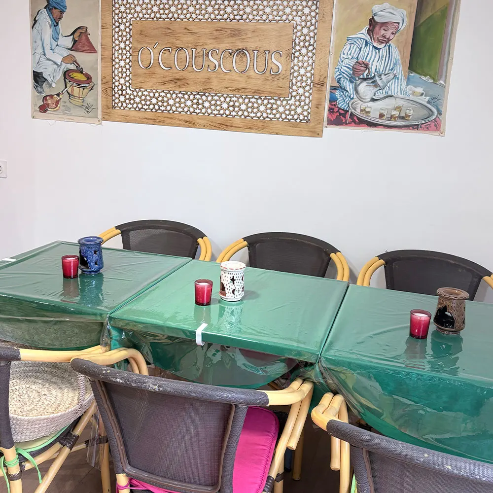 Salle intérieure O'COUSCOUS décoration orientale