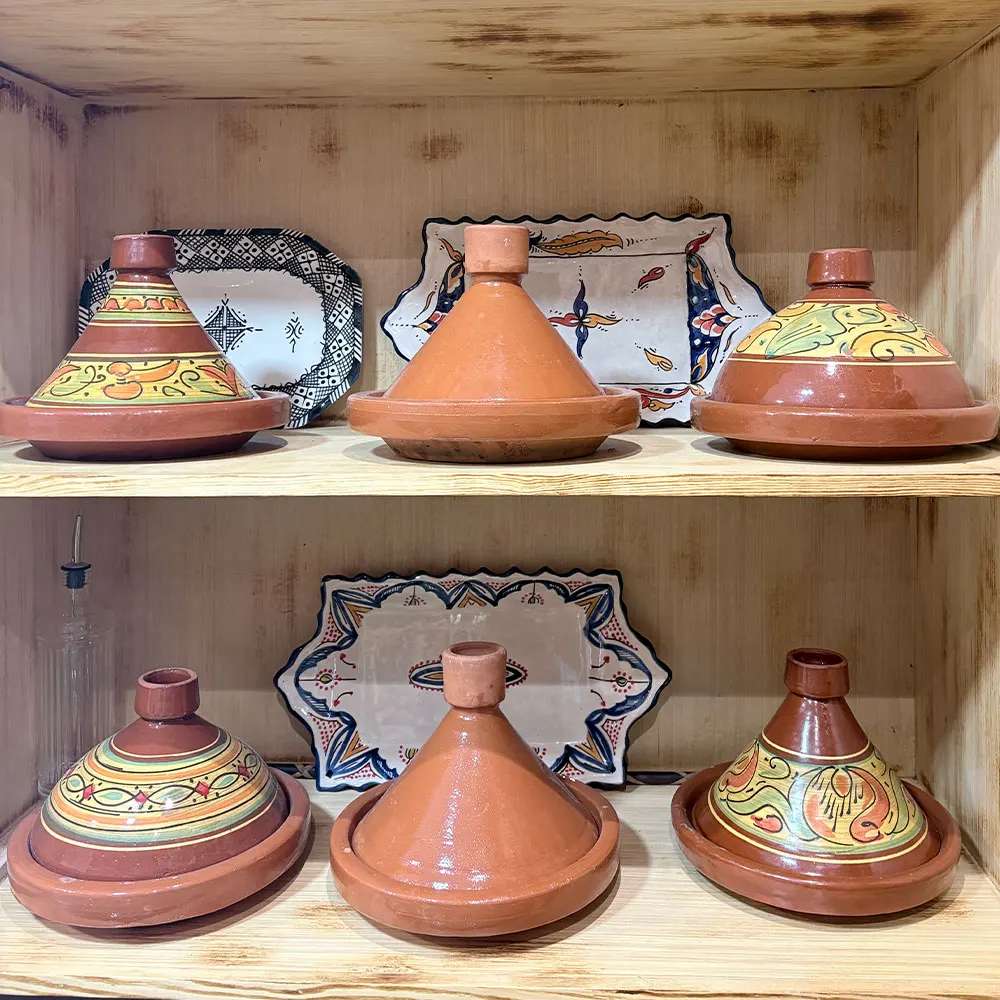 Collection de tajines traditionnels